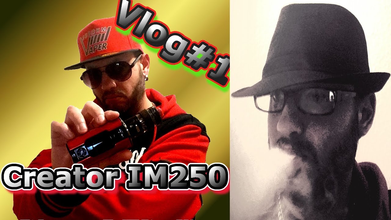 Halbmechanisch dampfen mit Vapecige Creator IM250 Vlog#1