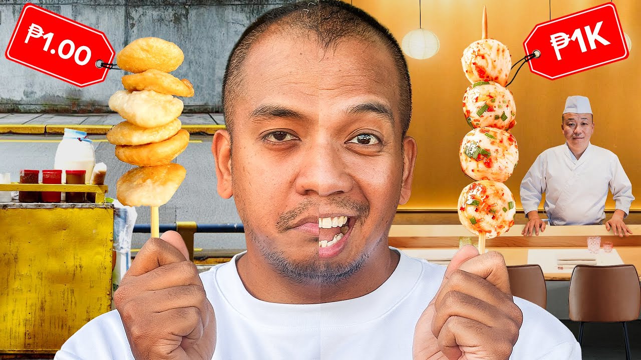 Cheap vs Expensive Fishballs in The Philippines