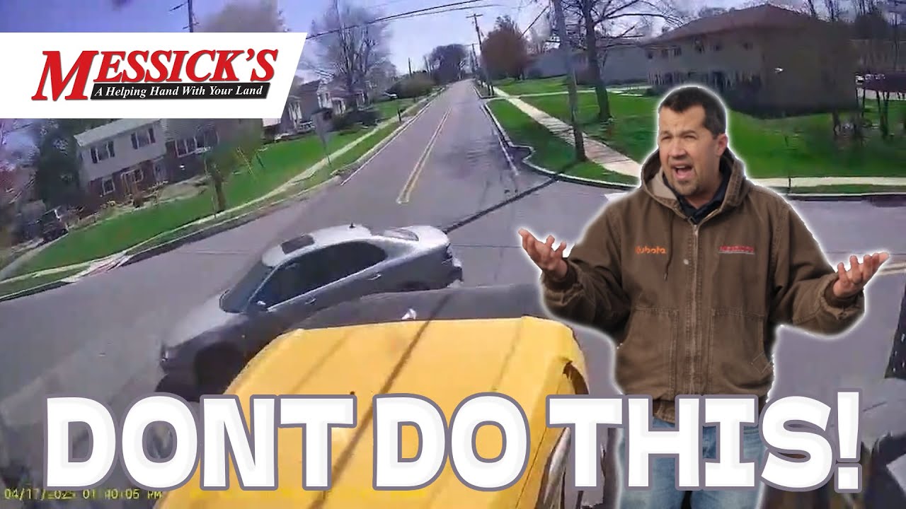 Deadly mistakes when driving around farm machinery