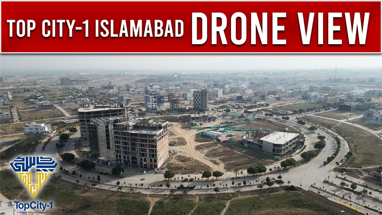 Top City 1 Islamabad Full Land | Development | Drone View | Twin Cities Marketing