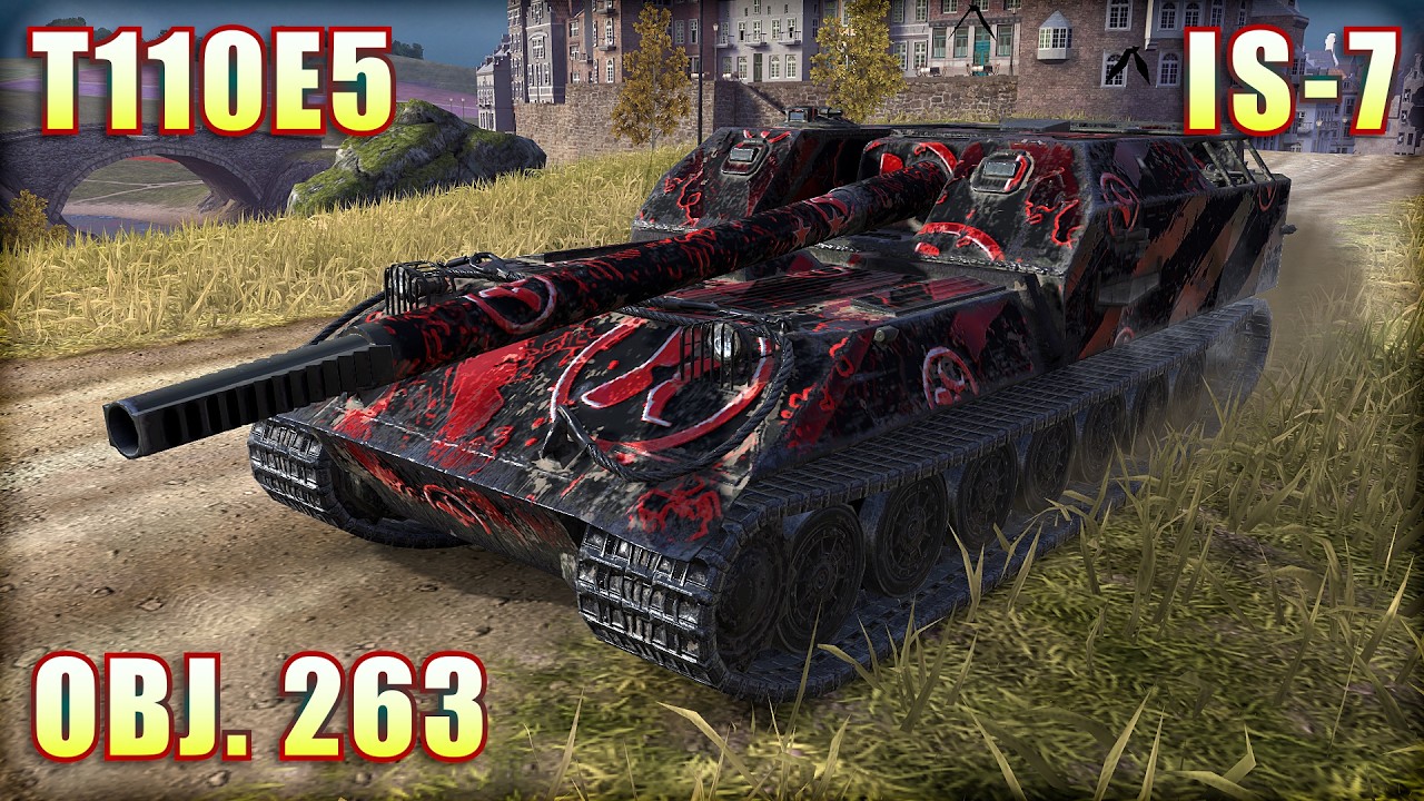 OBJ. 263 ● T110E5 ● IS-7 | World of Tanks Blitz Replays