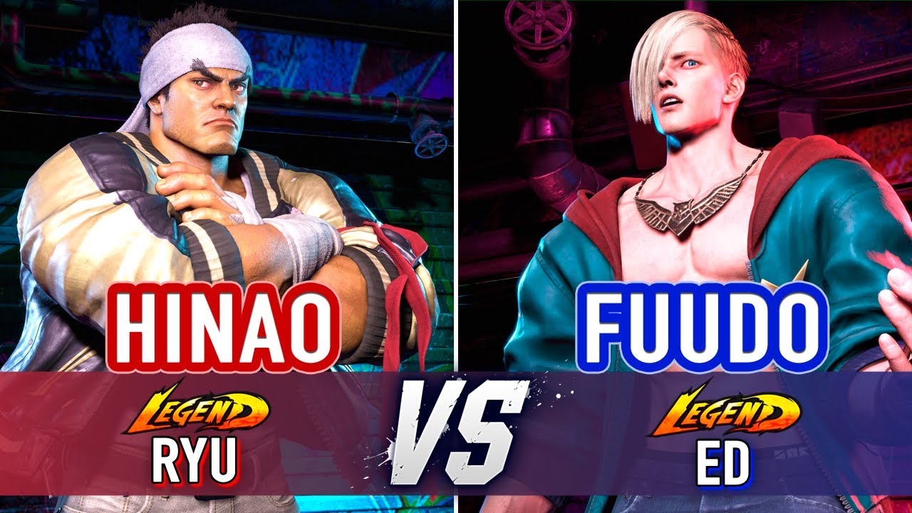 SF6 🤜 Hinao (Ryu) vs Fuudo (Ed) 🤛 Street Fighter 6 High Level Gameplay