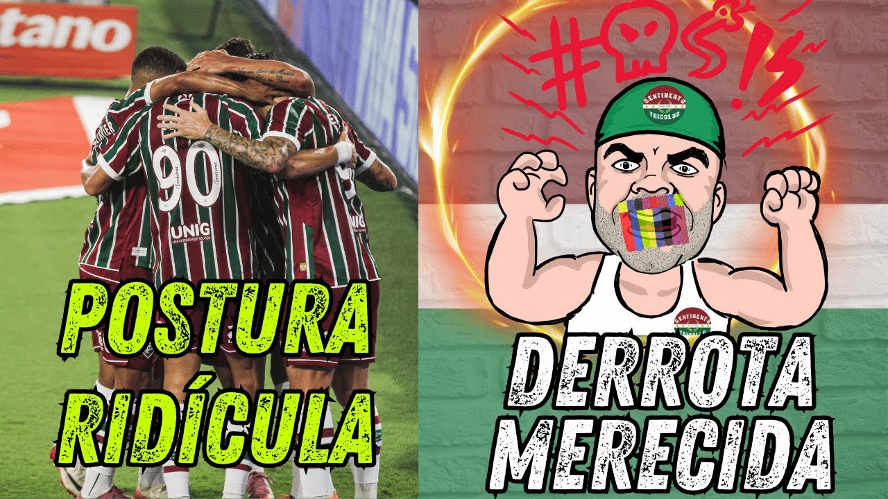 P&Oacute;S JOGO - DERROTA JUSTA DO FLUMINENSE NO PRIMEIRO JOGO DA SEMIFINAL DA COPA DO BRASIL