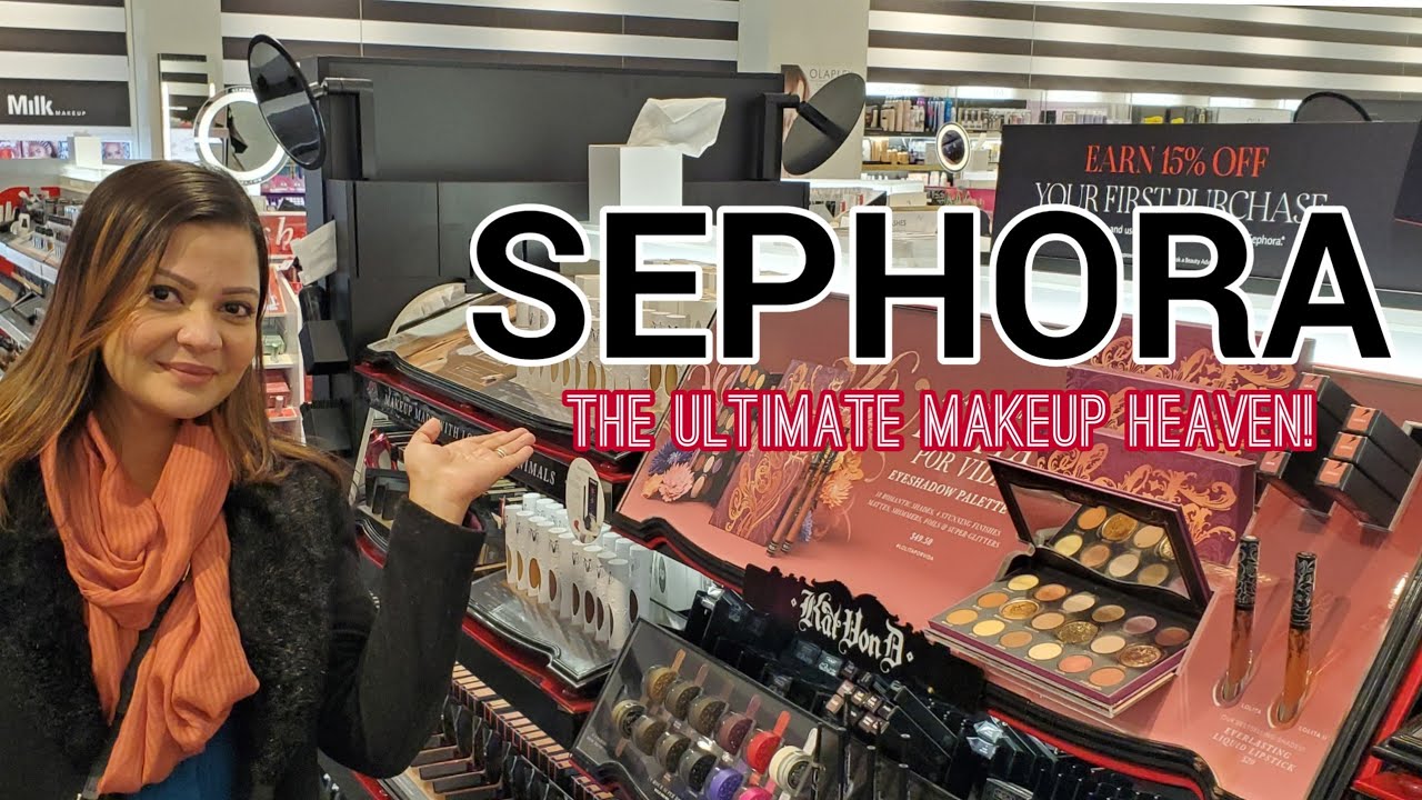 আমেরিকার জনপ্রিয় মেকআপ স্টোর সেফোরা|Sephora Makeup Store Tour