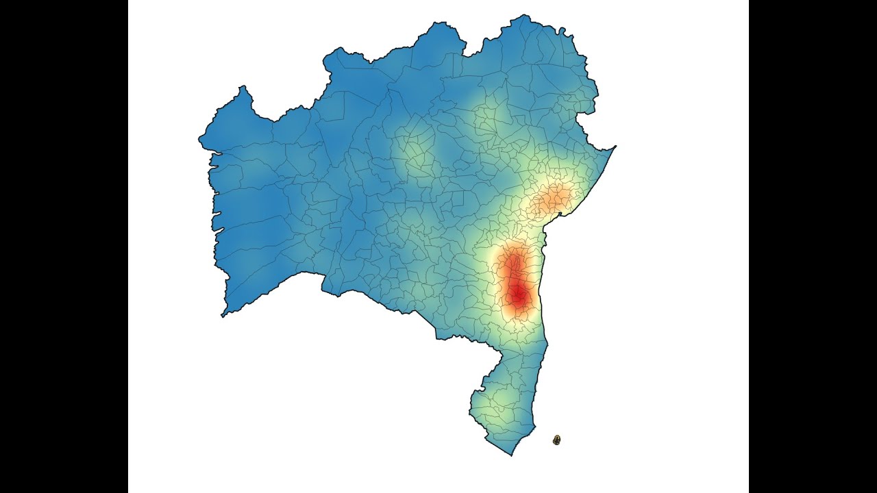 Mapa de Kernel no QGIS - tutorial