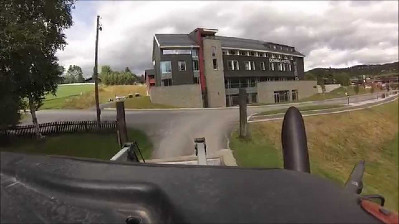 Driving to the farm with Valtra
