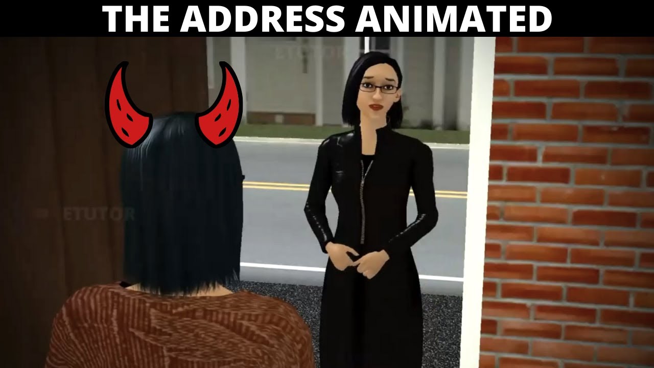 The Address class 11 English | snapshots | chapter 2 | animated The Address | The Address class 11
