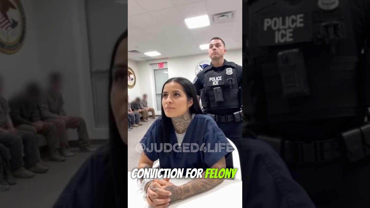 Woman gets deported for battery. #sentence #prison