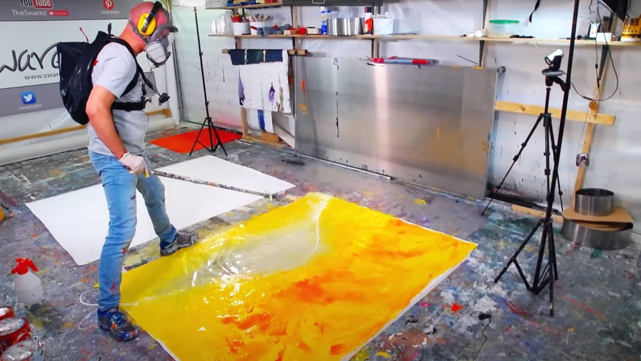 Yellow, yellow, yellow - LIVE painting with Swarez!