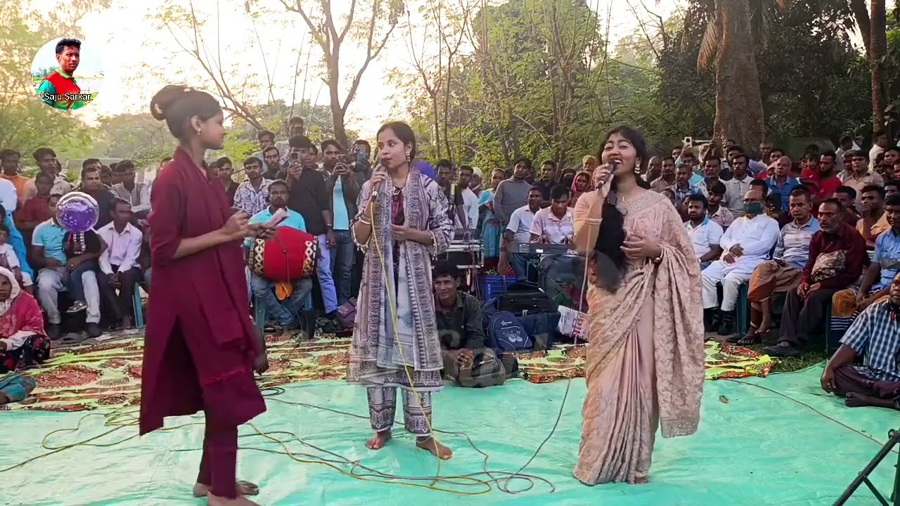 দুই শিল্পীর অসাধারণ গান 😍🤟 বাঁশি বাজায় আমার দয়াল চান্দে 🔥🔥 শাকিলা সরকার ও মাধবী সরকার 🔥