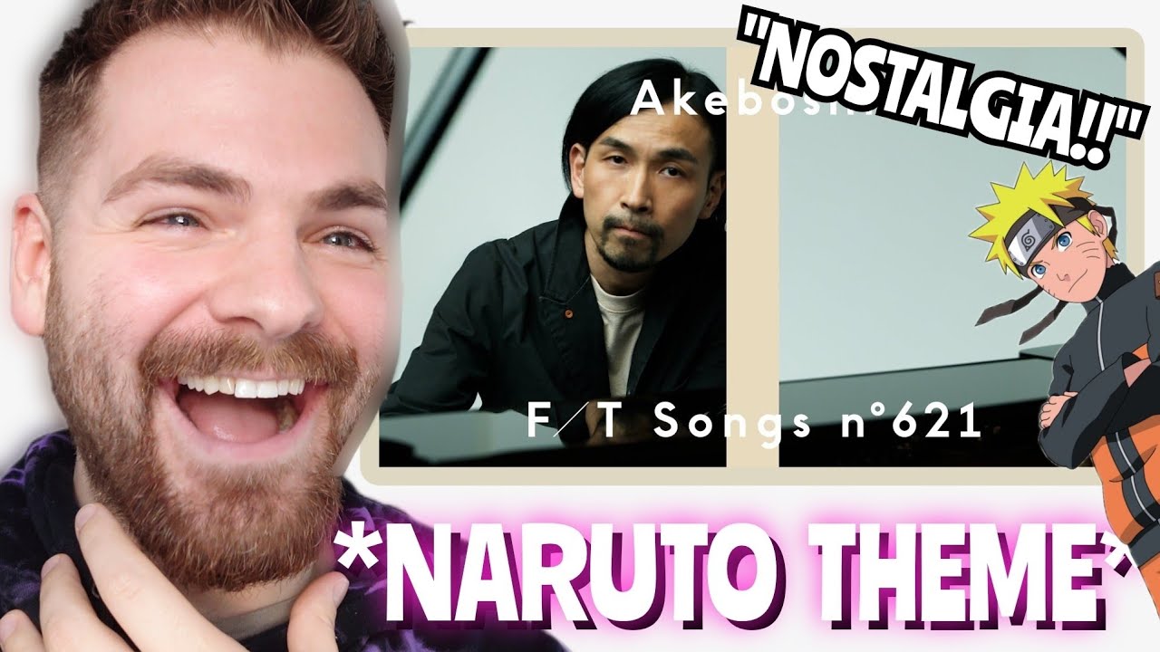 British Guy REACTS to NARUTO THEME | Akeboshi - 