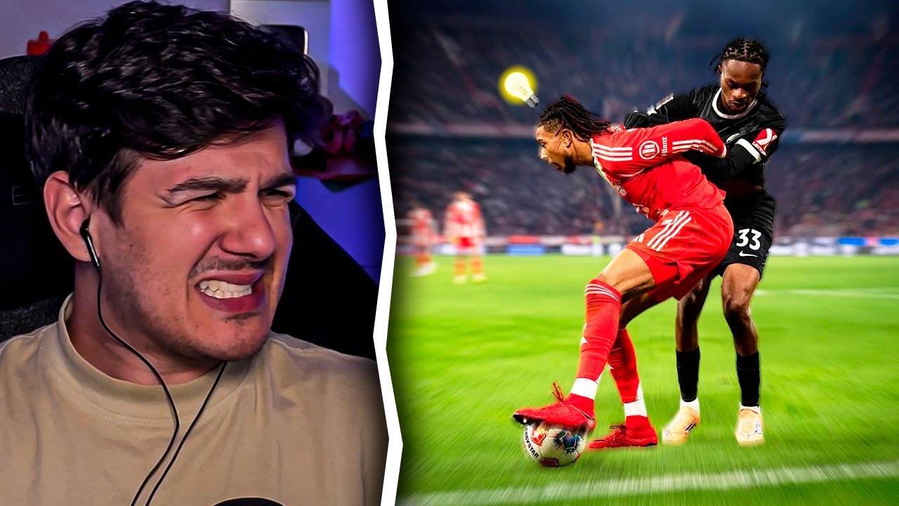OS DRIBLES DE ELITE DO FUTEBOL - wardi REACT!