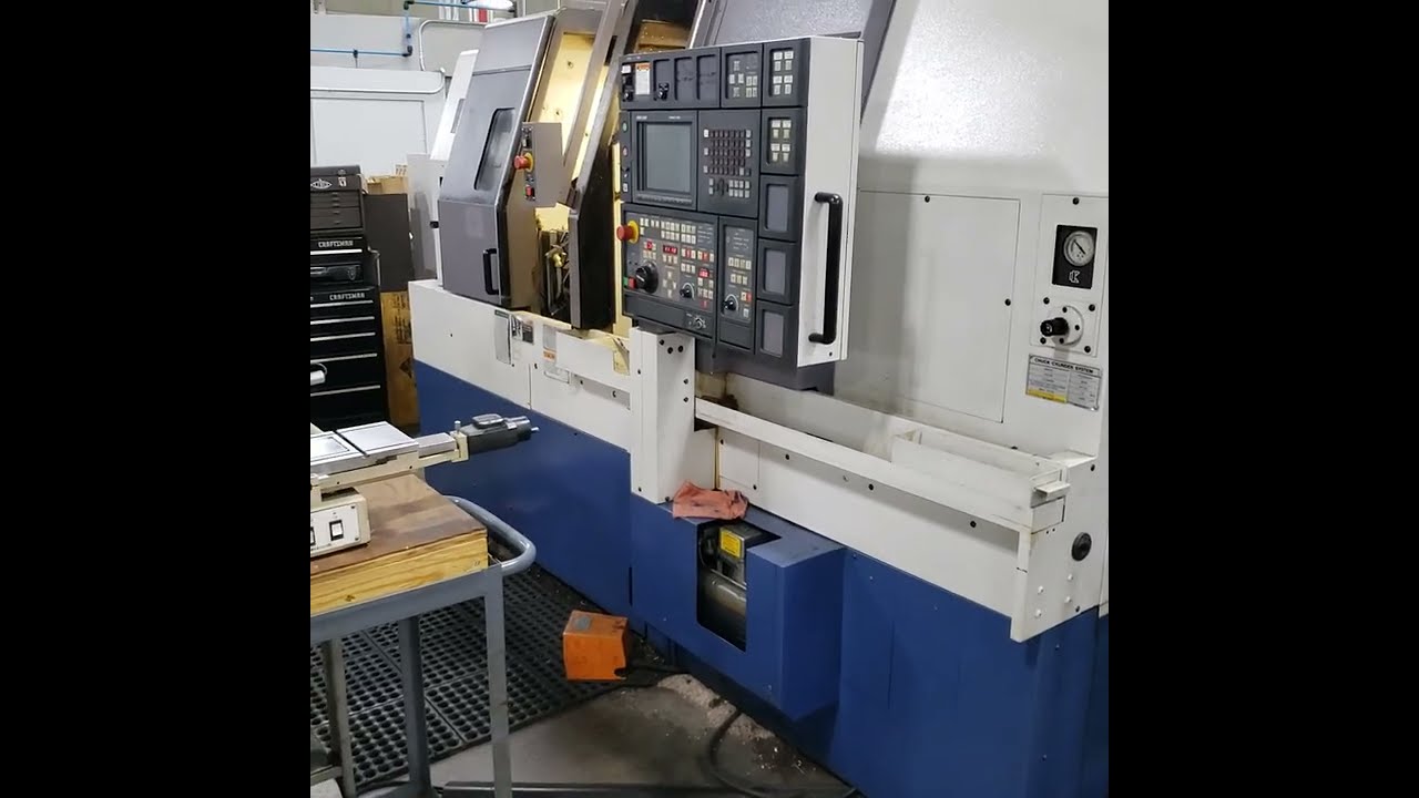 Mori Seiki DL-151Y, CNC Lathe with Live tool C axis, Y axis, 2 spindles, 2 turrets