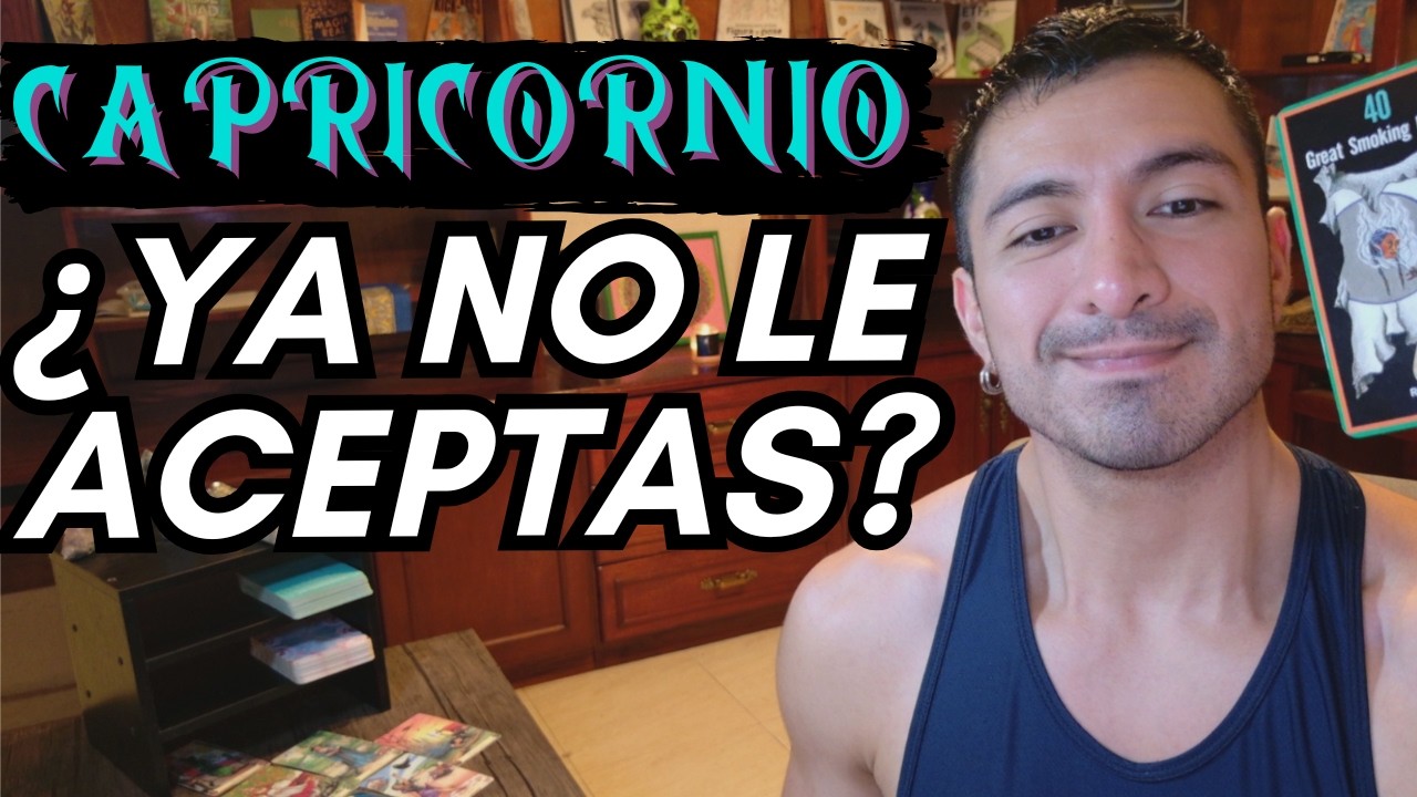 CAPRICORNIO! CRECISTE EN CONSCIENCIA Y CONEXIÓN! ALGUIEN NO ACEPTA SUS ERRORES! TÚ SIGUES AVANZANDO!