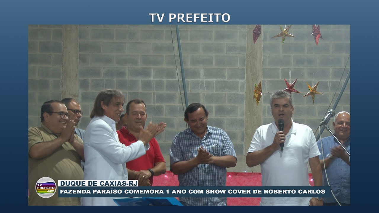 Fazenda Paraíso comemora 1 ano com show cover de Roberto Carlos em Xerém