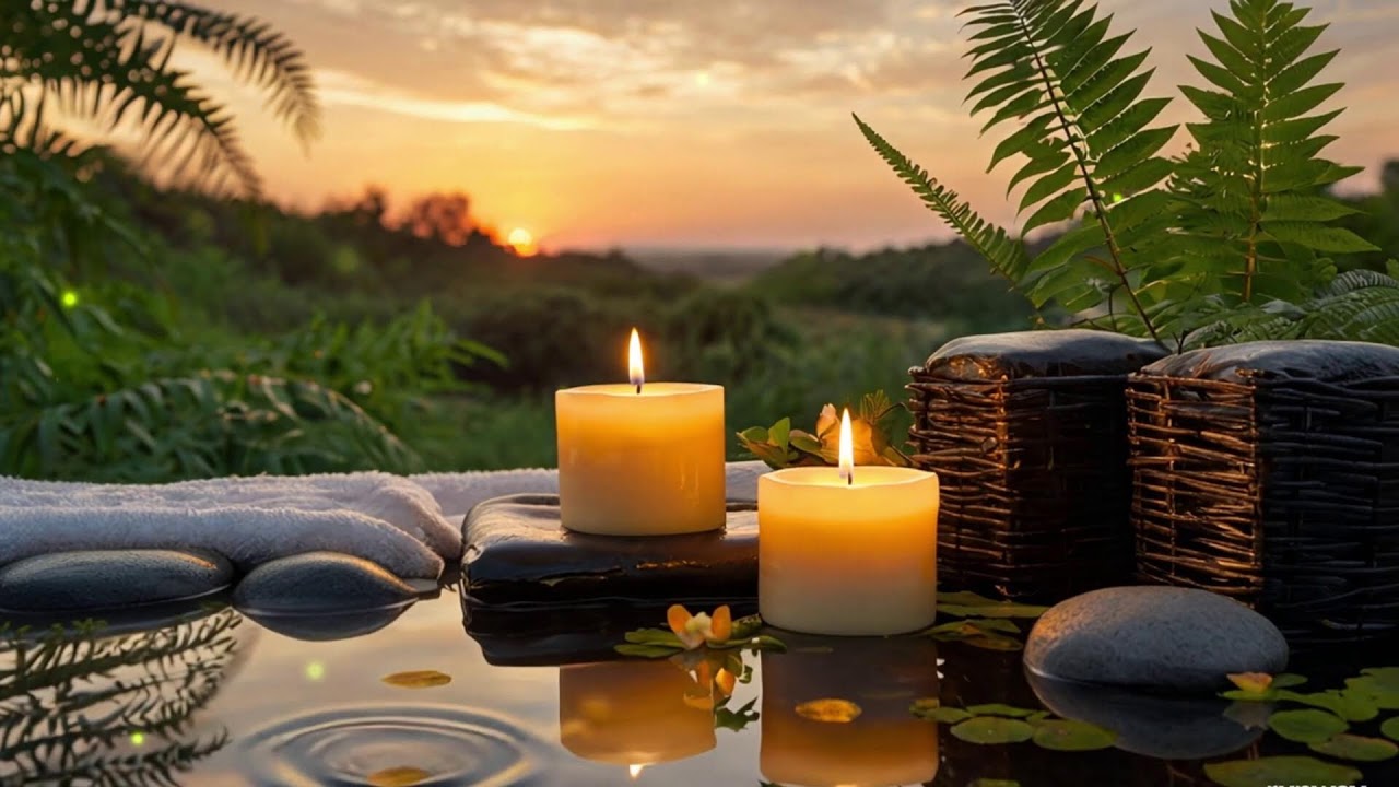 Relaxing Spa Music 💐 Close Your Eyes, Release Stress & Let the Healing Piano Calm Your Mind 15