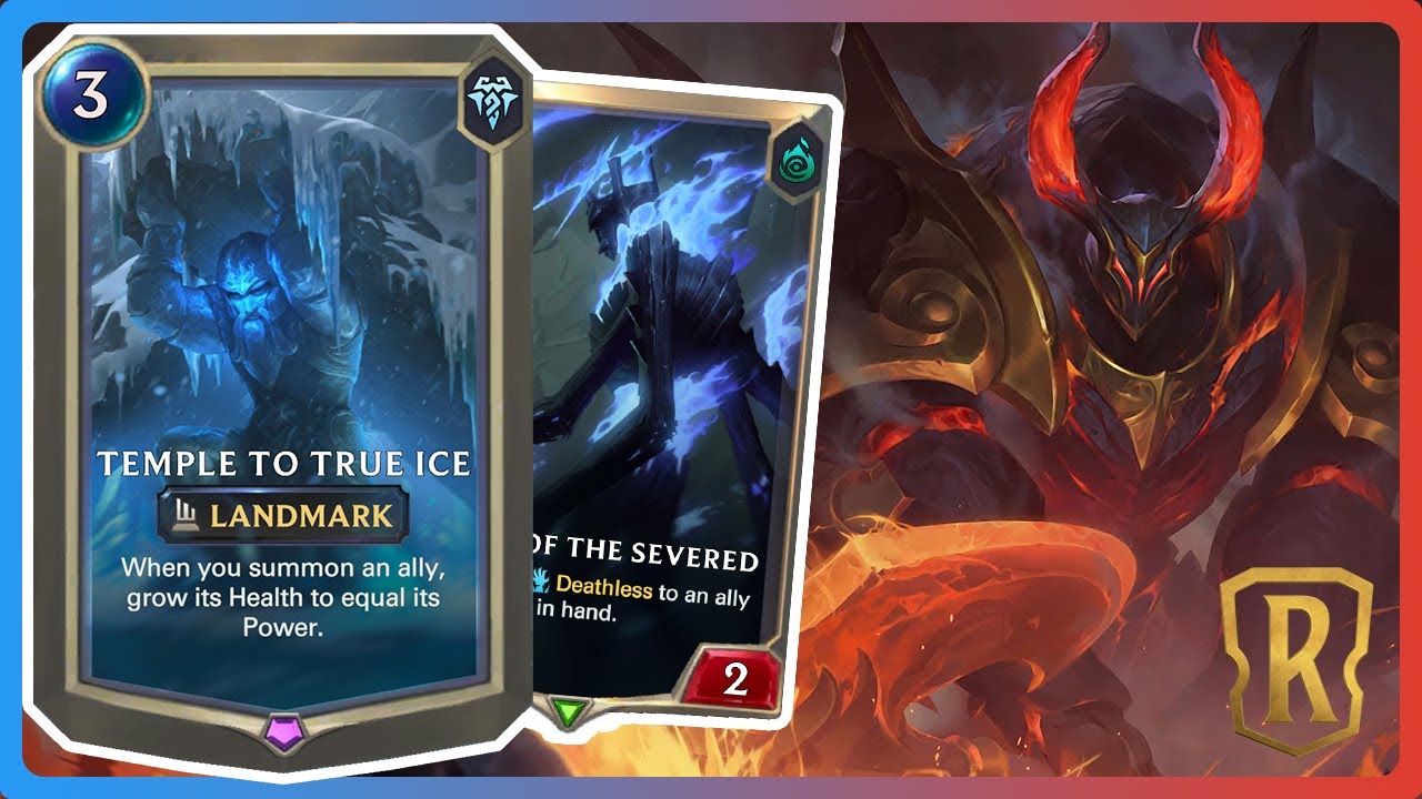 THE STRONGEST DEATHLESS!! - This Landmark makes something Insane!! | Legends of Runeterra