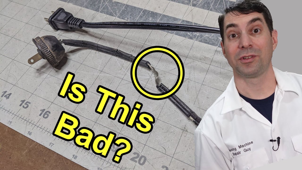 Attempting to Rewire a Vintage Sewing Machine Motor. **Bonus Tool You Haven't Seen Before**