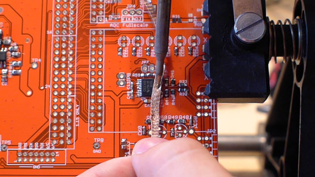 Hand Soldering 0.65mm Spacing TSSOP Package SMD SMT