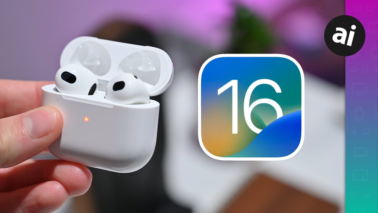 AirPods New Features in iOS 16! Personalized Spatial Audio!?