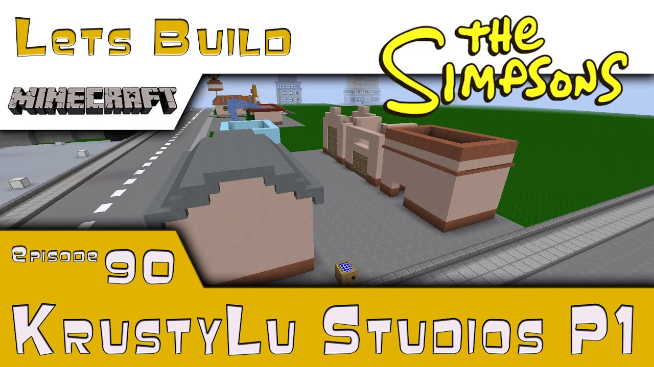 Minecraft :: Springfield Lets Build :: KrustyLu Studios P1 :: E90