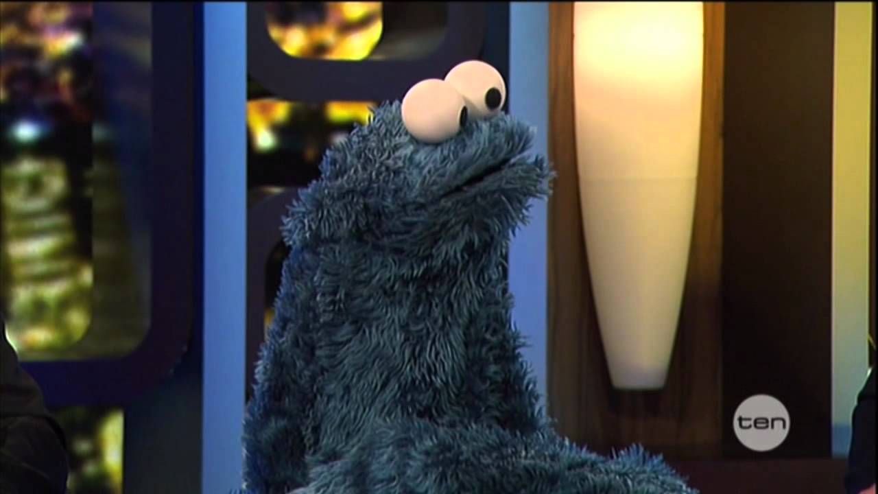 Elmo & Cookie Monster interview on The Project (2012) - Australia