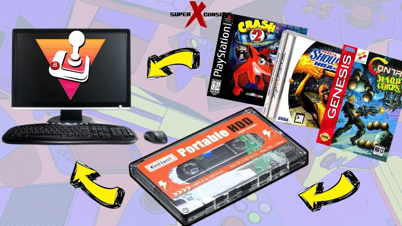 HOW TO TRANSFER GAME ROMS FASTER TO THE KINHANK 2TB HDD (2024)😮