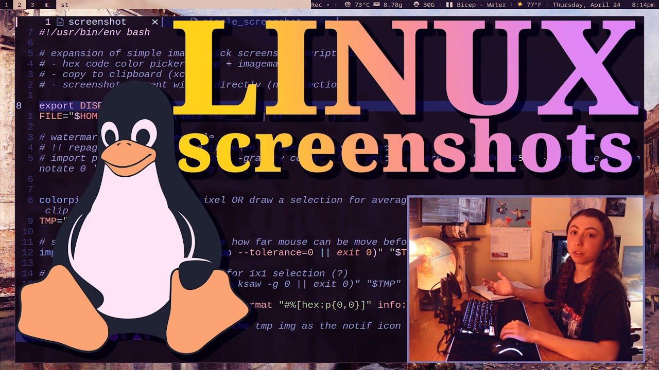 taking a look at various Linux screenshot tools