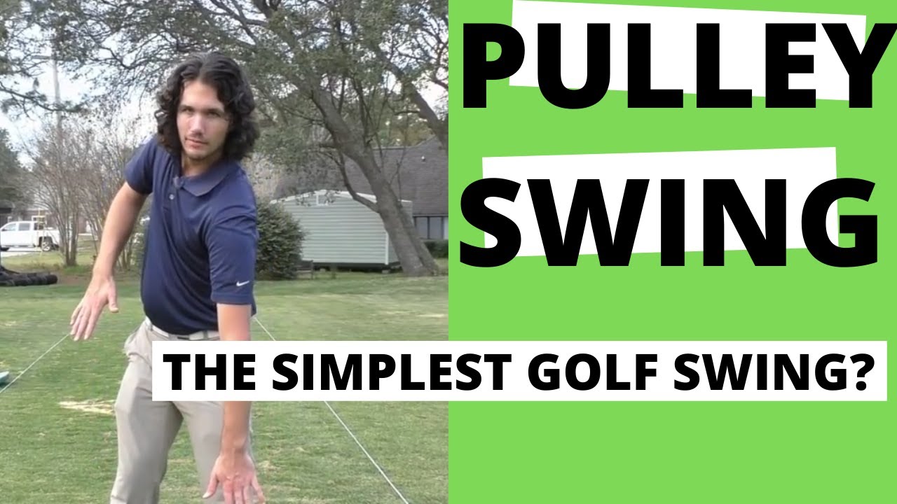 Simple and Effective PULLEY SWING [One-Plane Golf Swing made EASY]