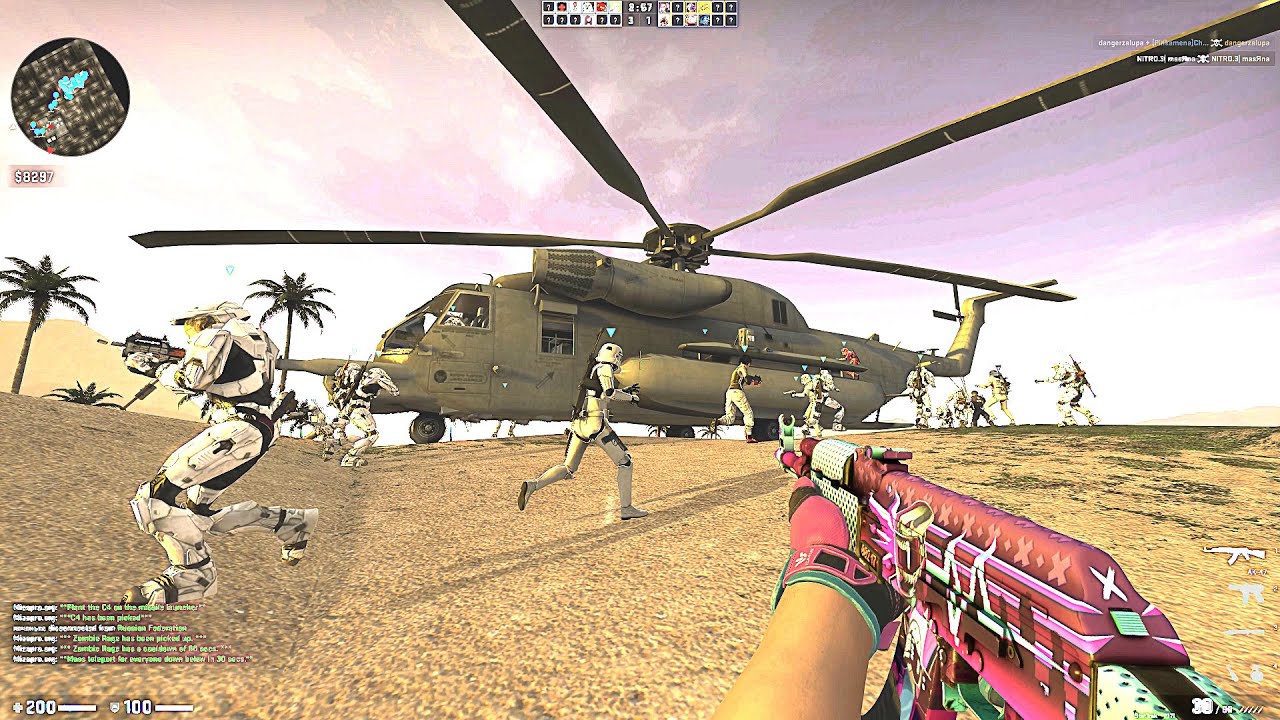 CSGO: Zombie Escape Mod - ze_Urban_Laby_of_Death_p2 on Mizapro