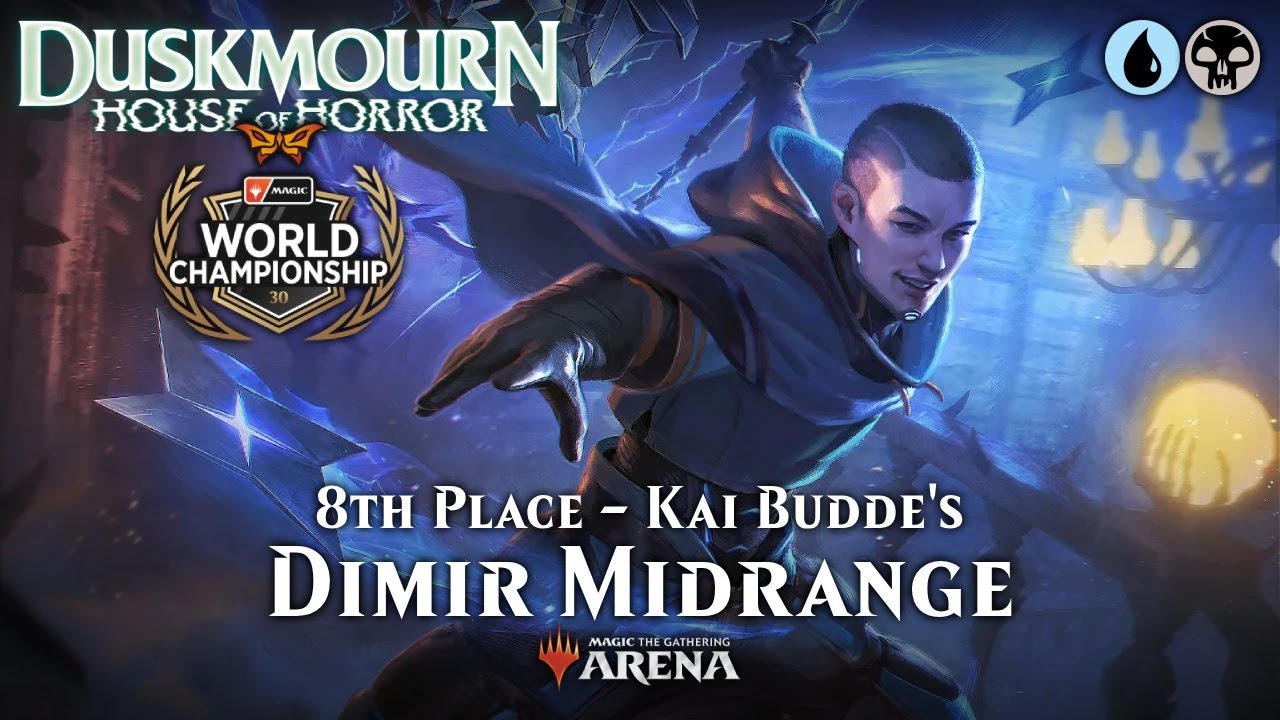🔵⚫ Kai Budde's DIMIR MIDRANGE 8th Place Worlds 30 Duskmourn Standard MTG Arena Bo1