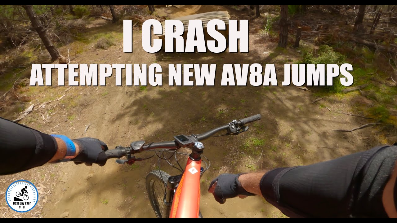 I CRASH attempting new AV8A jumps.