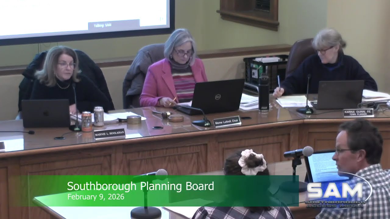 Southborough Planning Board February 9, 2026