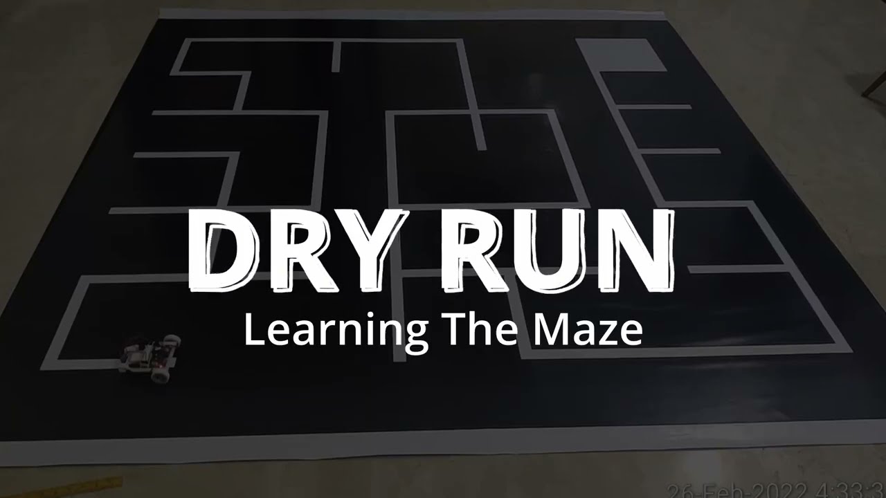Line Maze Solver Robot. Winner @techfestiitbombay_youtube  Meshmerize 2022