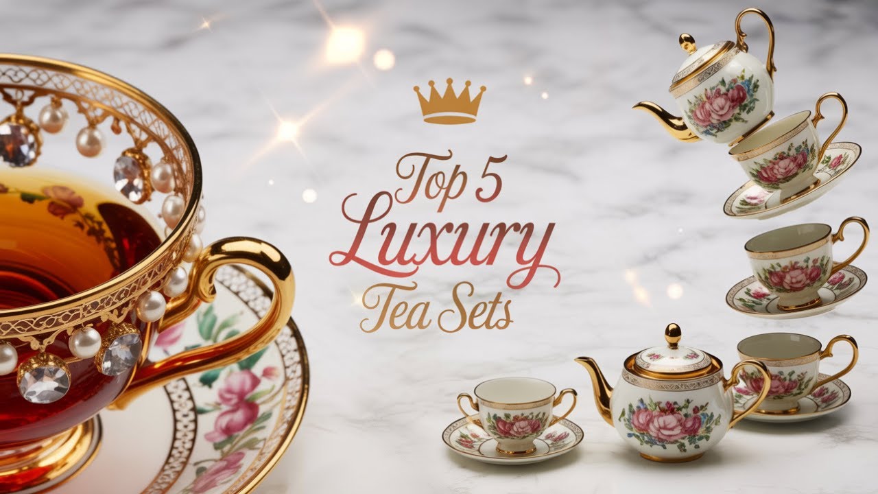 BEST Luxury Tea Set for Elegant Tea Time &ndash; Unboxing & Review