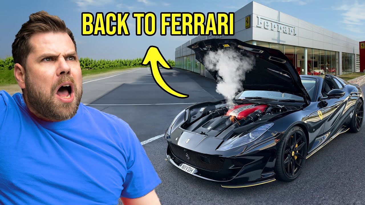 CONFRONTING FERRARI ABOUT MY BROKEN 812 GTS