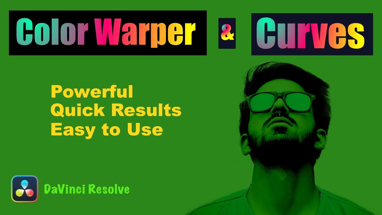 How to Use Color Warper and Curves (DaVinci Resolve Tutorial)