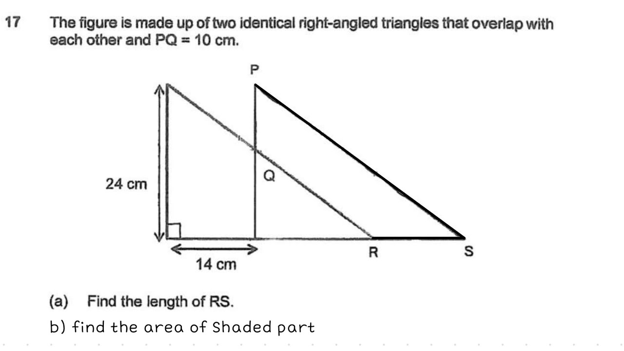 Overlapping triangles again?!