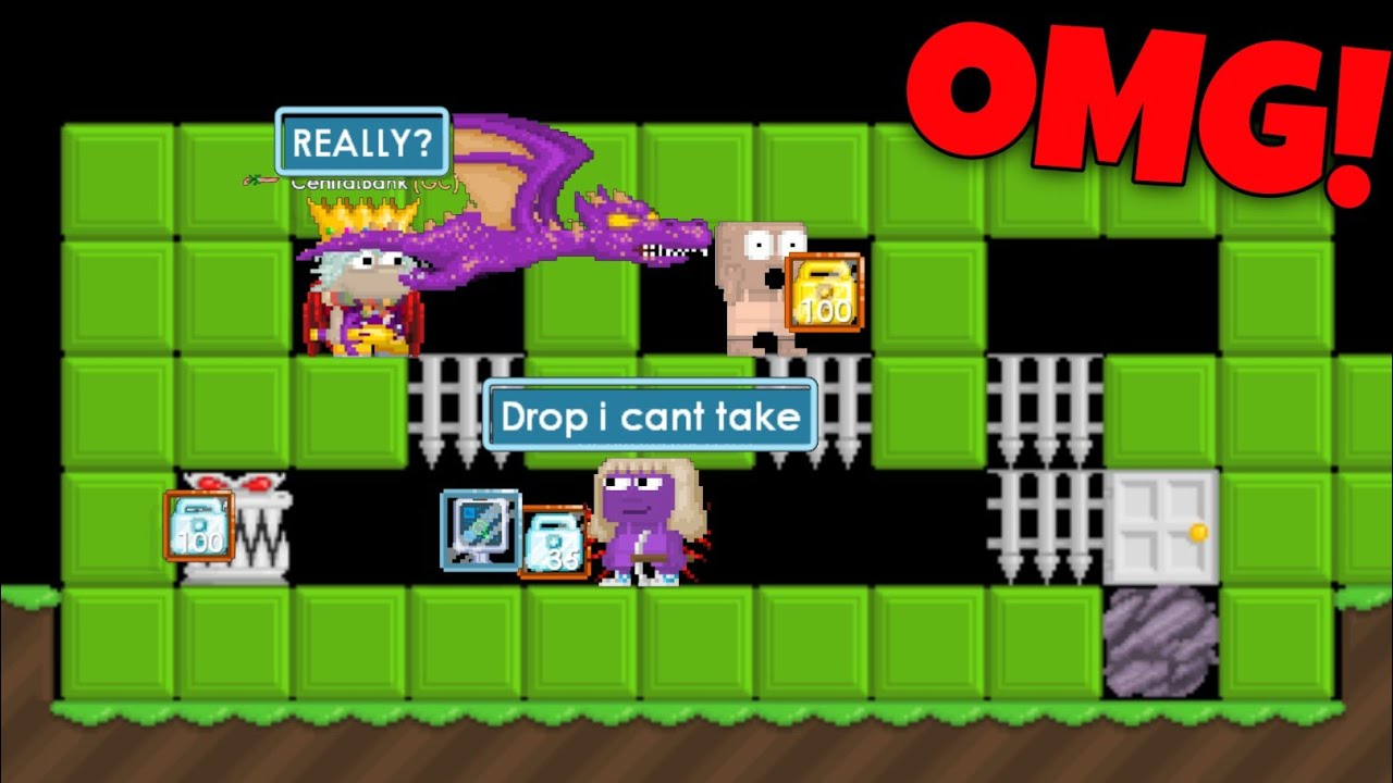 LATEST INSANE DROP GAME SCAM FAIL 2022 | Growtopia