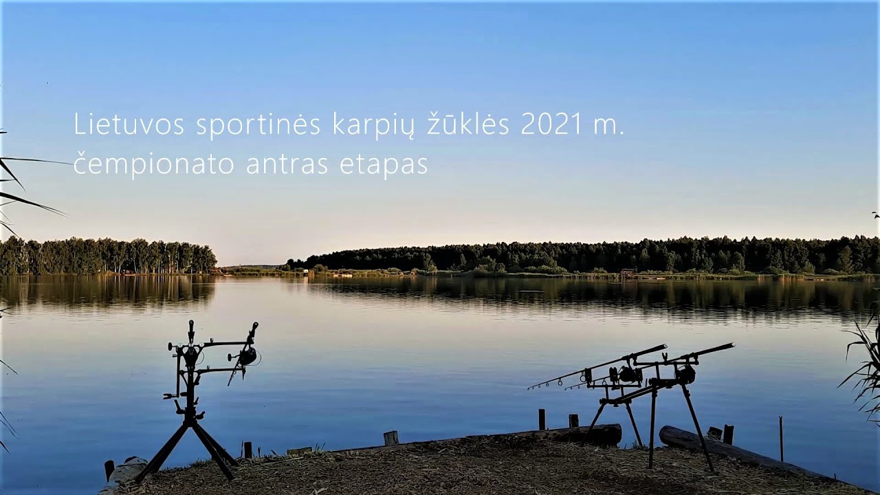 Lietuvos sportinės karpių žūklės 2021 m. čempionato antras etapas (Carp Lake Kintai)