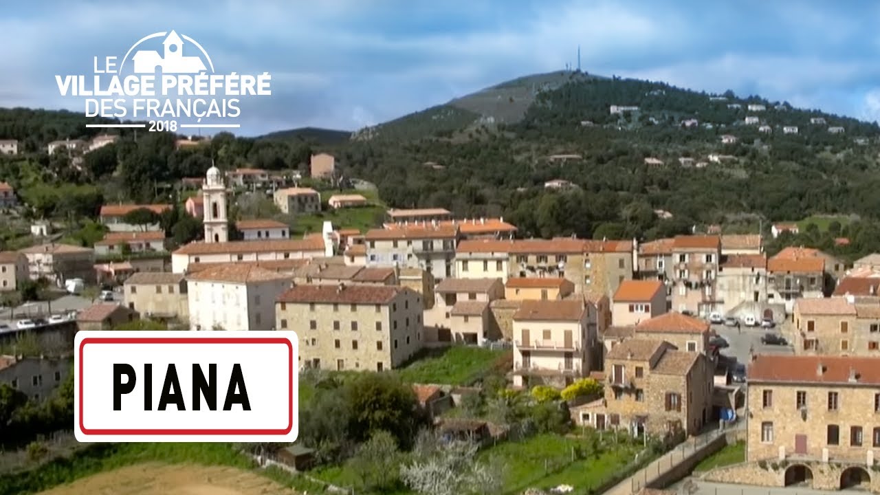 Piana - Région Corse - Stéphane Bern - Le Village Préféré des Français