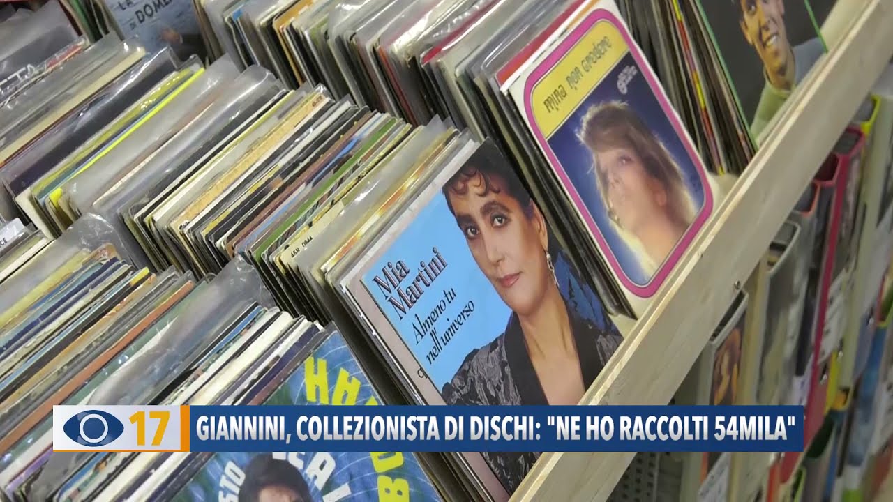 Giannini collezionista di dischi: 