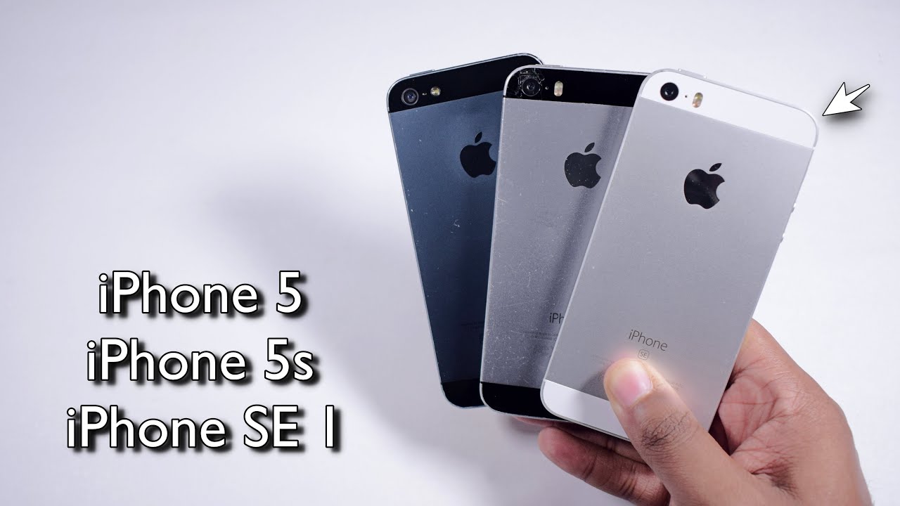 iPhone SE vs iPhone 5s vs iPhone 5 🤯 RETRO COMPARACIÓN en PLENO 2022 😎 - RUBEN TECH !