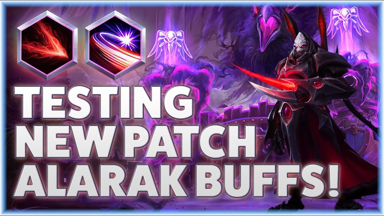 Alarak Counterstrike - TESTING NEW PATCH ALARAK BUFFS! - Grandmaster Storm League