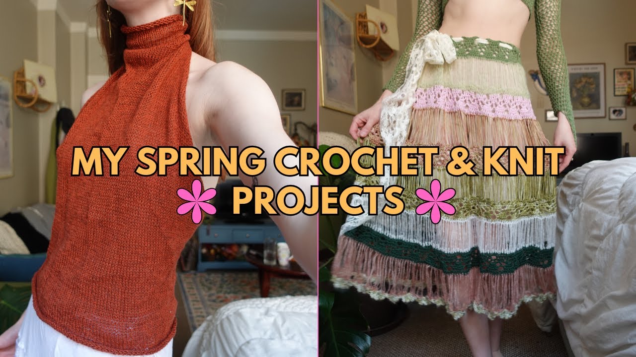 my favorite spring crochet and knit projects