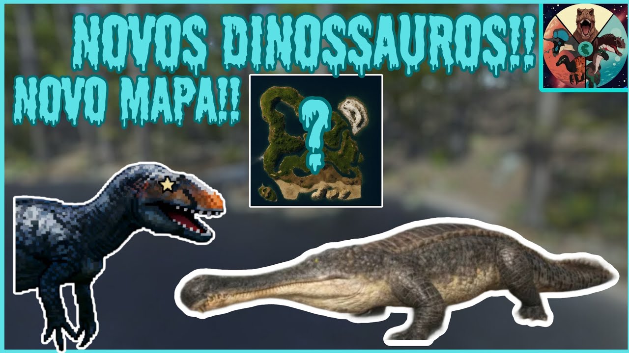 NOVOS DINOSSAUROS!! NOVO MAPA!! 🗾 - PANGEA PRIMAL AGE 🦖