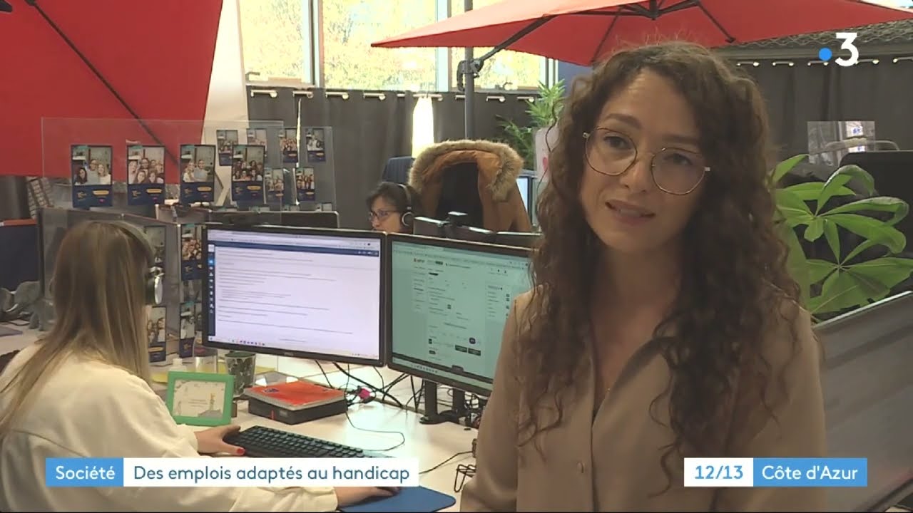 AKTISEA et les Entreprises Adaptées du 06 - Reportage France 3 Côte d'Azur