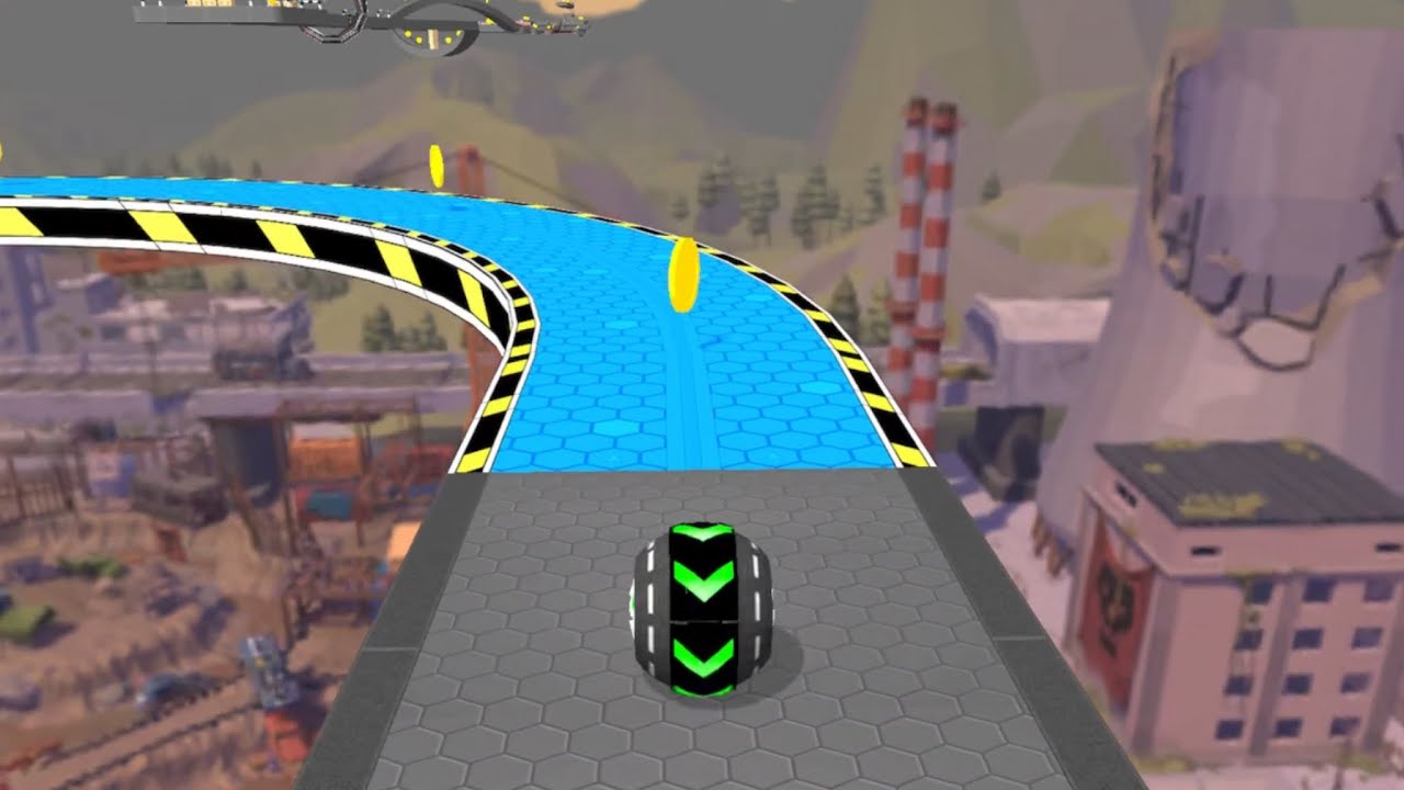 Rolling Ball Sky Escape  Gameplay  Level 75 - 82