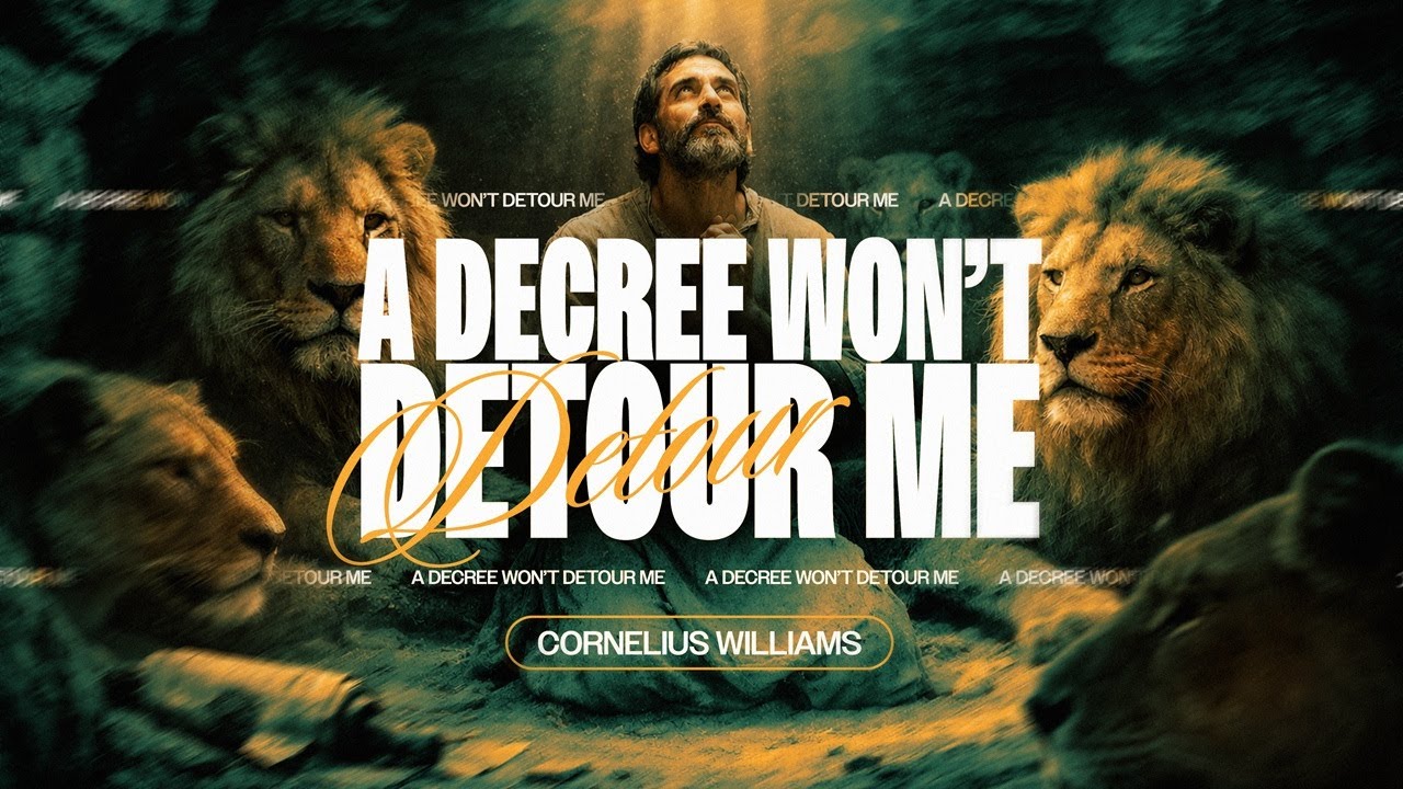 A Decree Won't Detour Me // Evangelist Cornelius Williams // 01/18/26