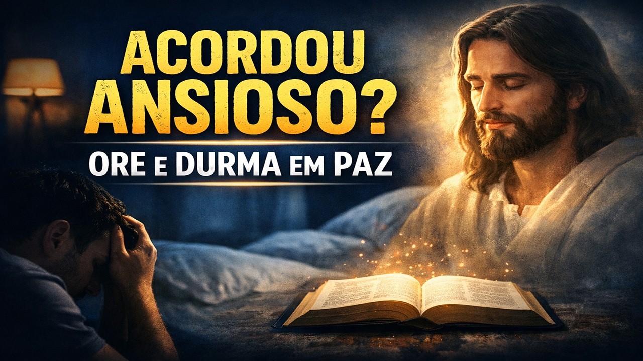 Se Você Acordou com Ansiedade, Faça Essa Oração Antes de Voltar a Dormir